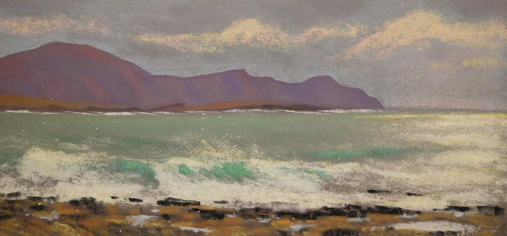 Camille Leblond » pastels » Achill Island Tempête à Dooagh